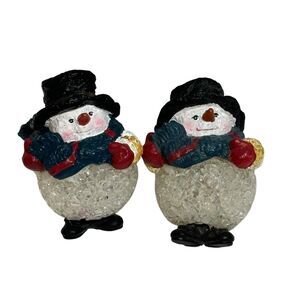 3" Snowman Christmas Tree Light Cover 3/8" opening Soft Vinyl Jolly Frosty